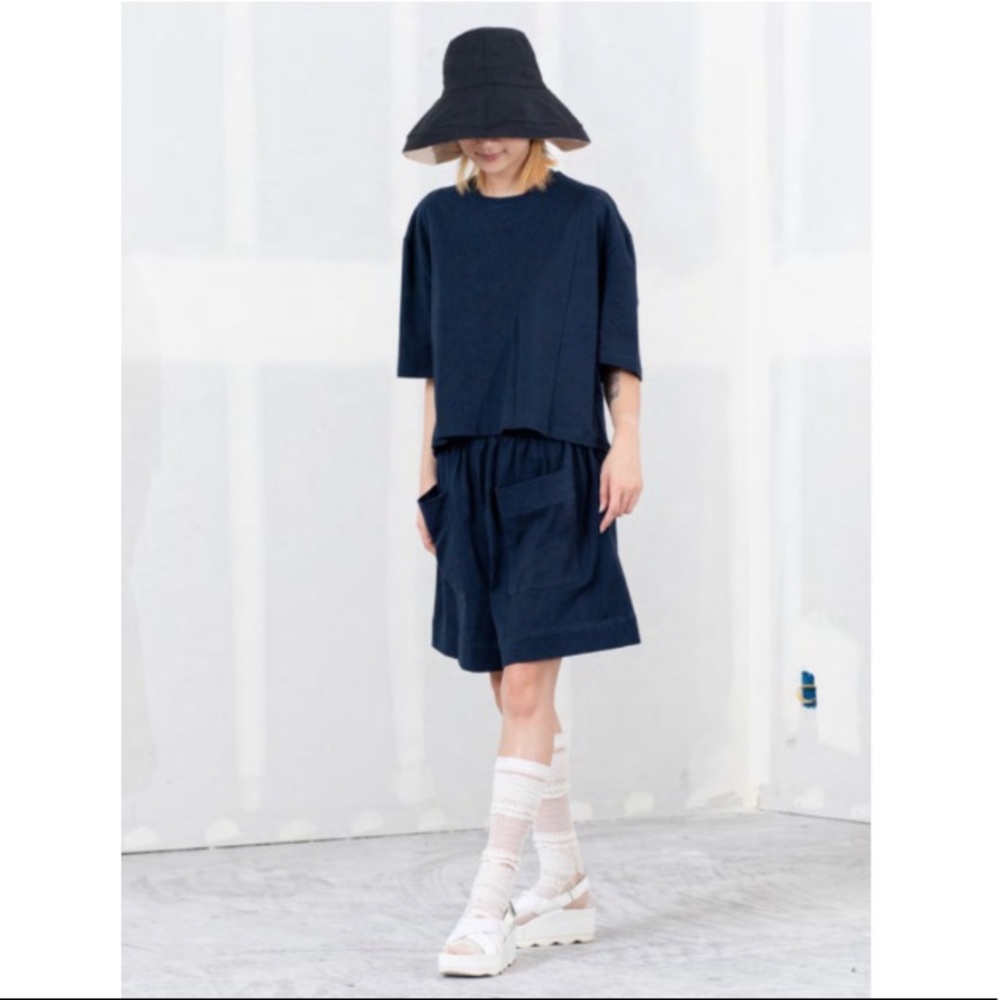 NEW TOIT VOLANT Navy ‘BACKWARD BOXER’ SHORTS